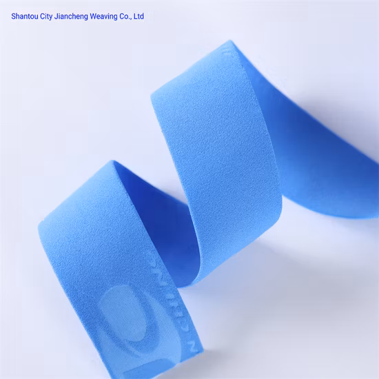 Fábrica personalizada OEM ODM Jacquard correas elásticas para ropa interior Logo impreso diseñador bandas elásticas