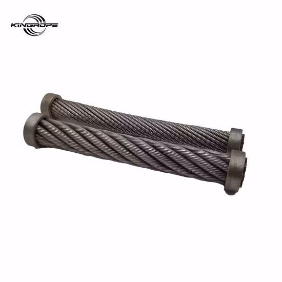 Cuerda de alambre de acero no giratoria para grúa
