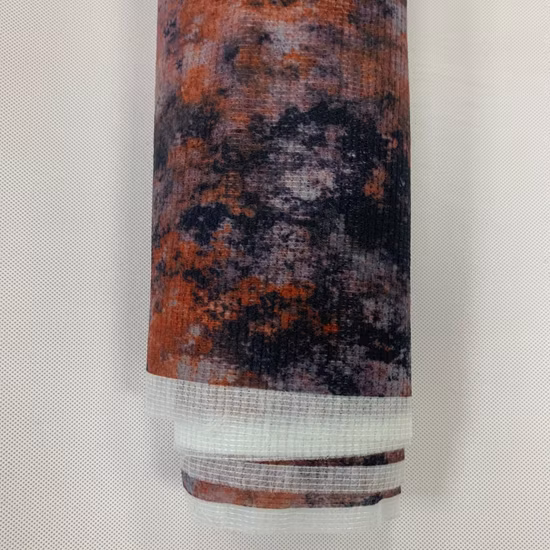 Impreso 14f RPET Stitchbond Tela no tejida Poliéster Stitchbonding Tela no tejida Techo Material impermeable