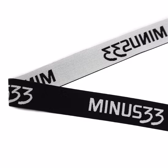 Correas de nailon elástico Jacquard personalizado de alta calidad para ropa deportiva de compresión correas de goma elástica